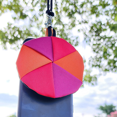 スマホストラップミニポーチ